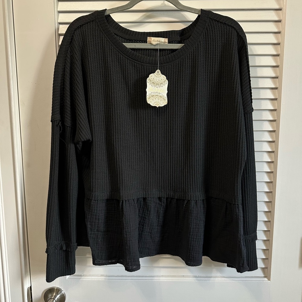 Altar’d state long sleeve top